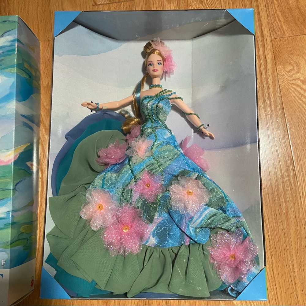 Water Lily Claude Monet 1997 Barbie Collector Doll